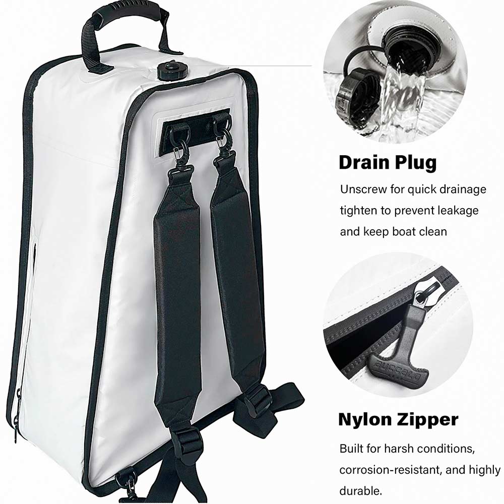 25'' Kayak Fish Cooler Bag with Shoulder Strap - Image 4