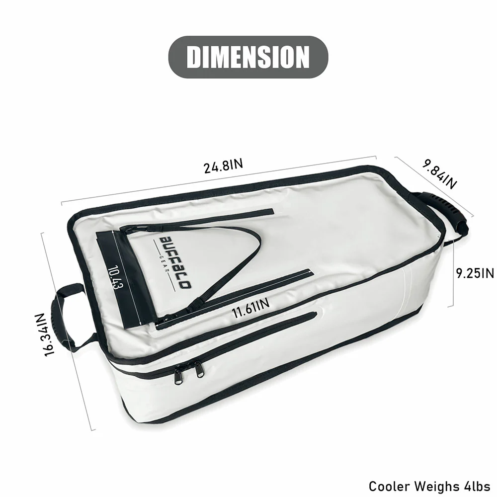 25'' Kayak Fish Cooler Bag with Shoulder Strap - Image 5