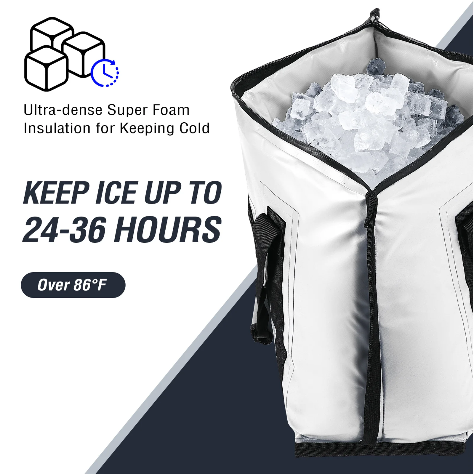 27QT Fish Bag Cooler With Flat Bottom - Image 3