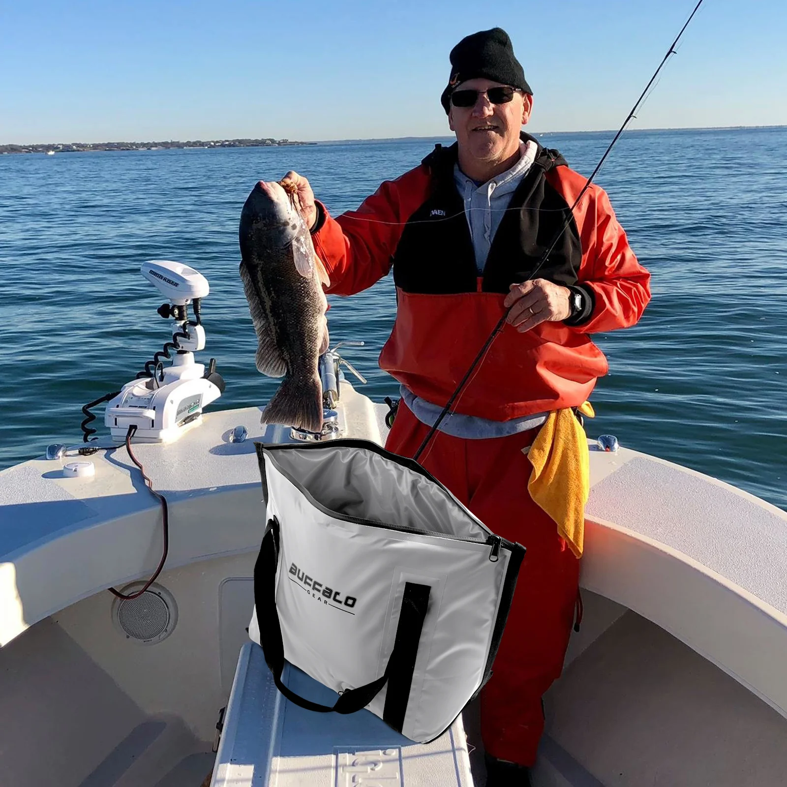 27QT Fish Bag Cooler With Flat Bottom - Image 5