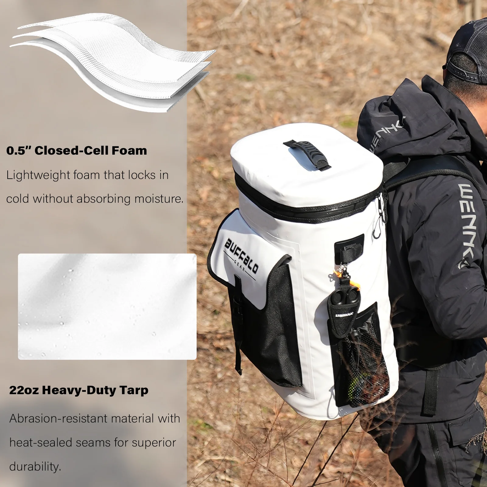 31QT Fish Cooler Backpack, Kill Backpack - Image 3