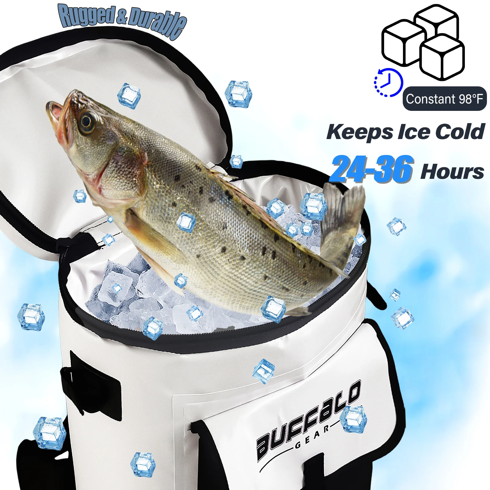 31QT Fish Cooler Backpack, Kill Backpack - Image 5