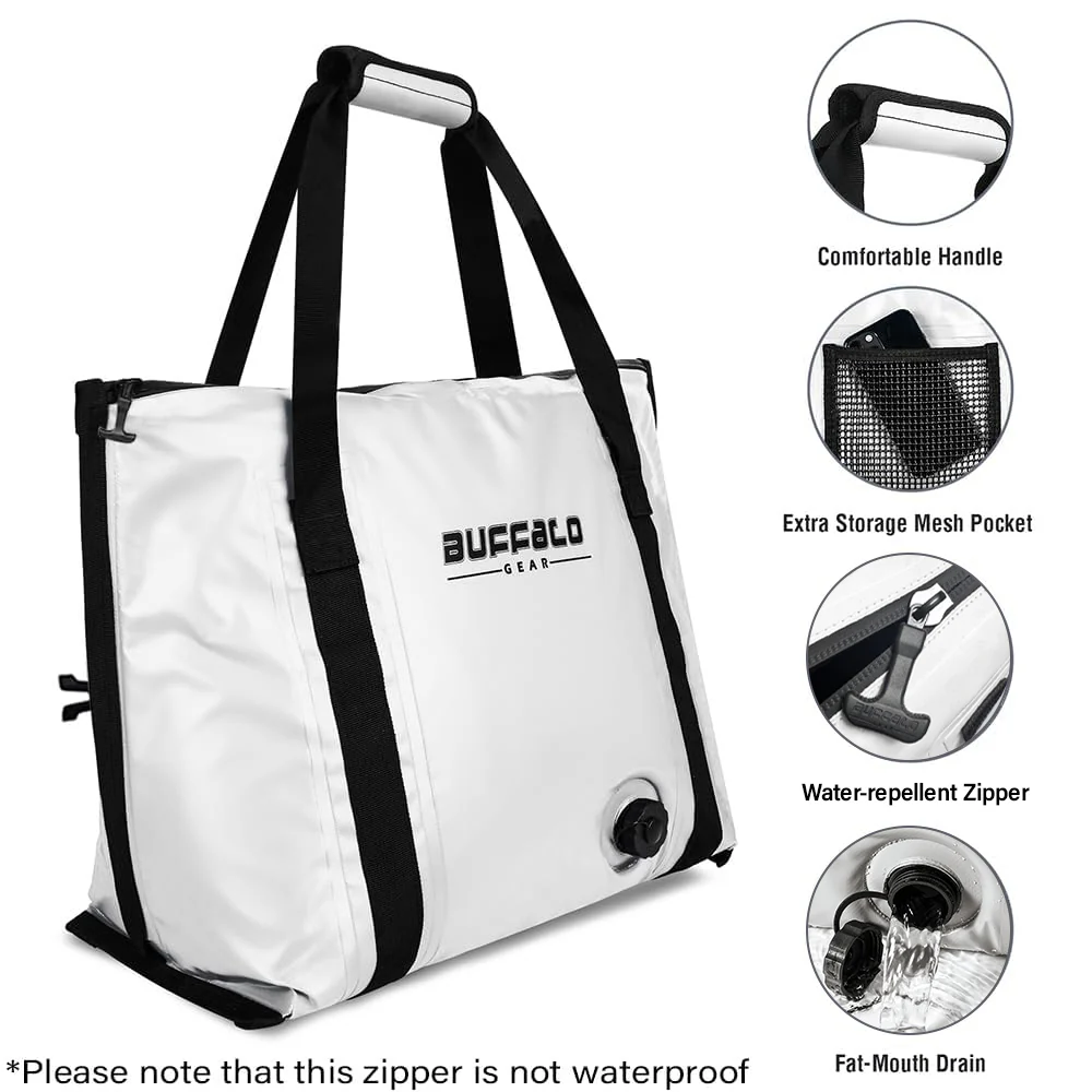 37QT Fish Cooler Bag With Flat Bottom - Image 3