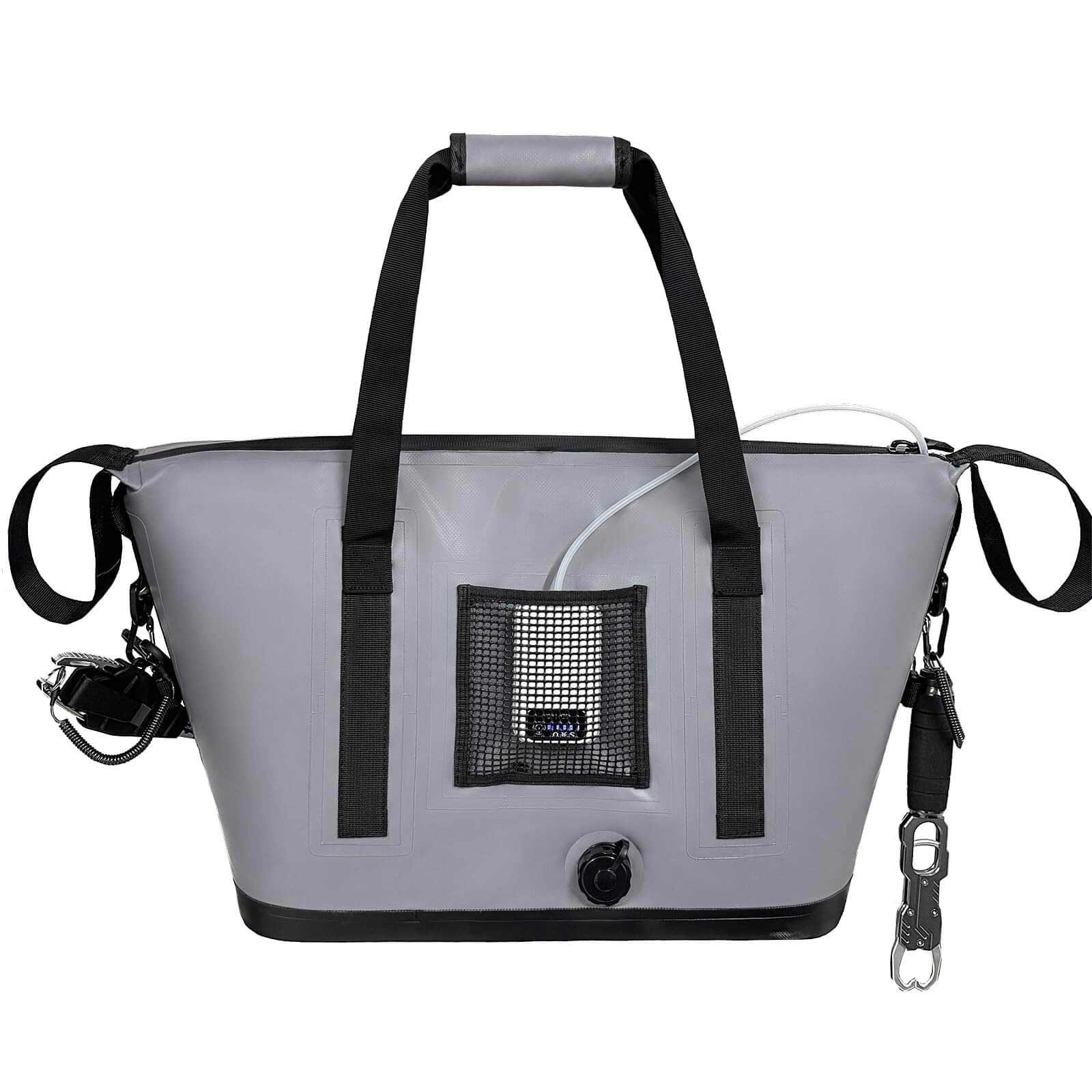 37QT Fish Cooler Bag With Fishing Rod Holder - Image 7