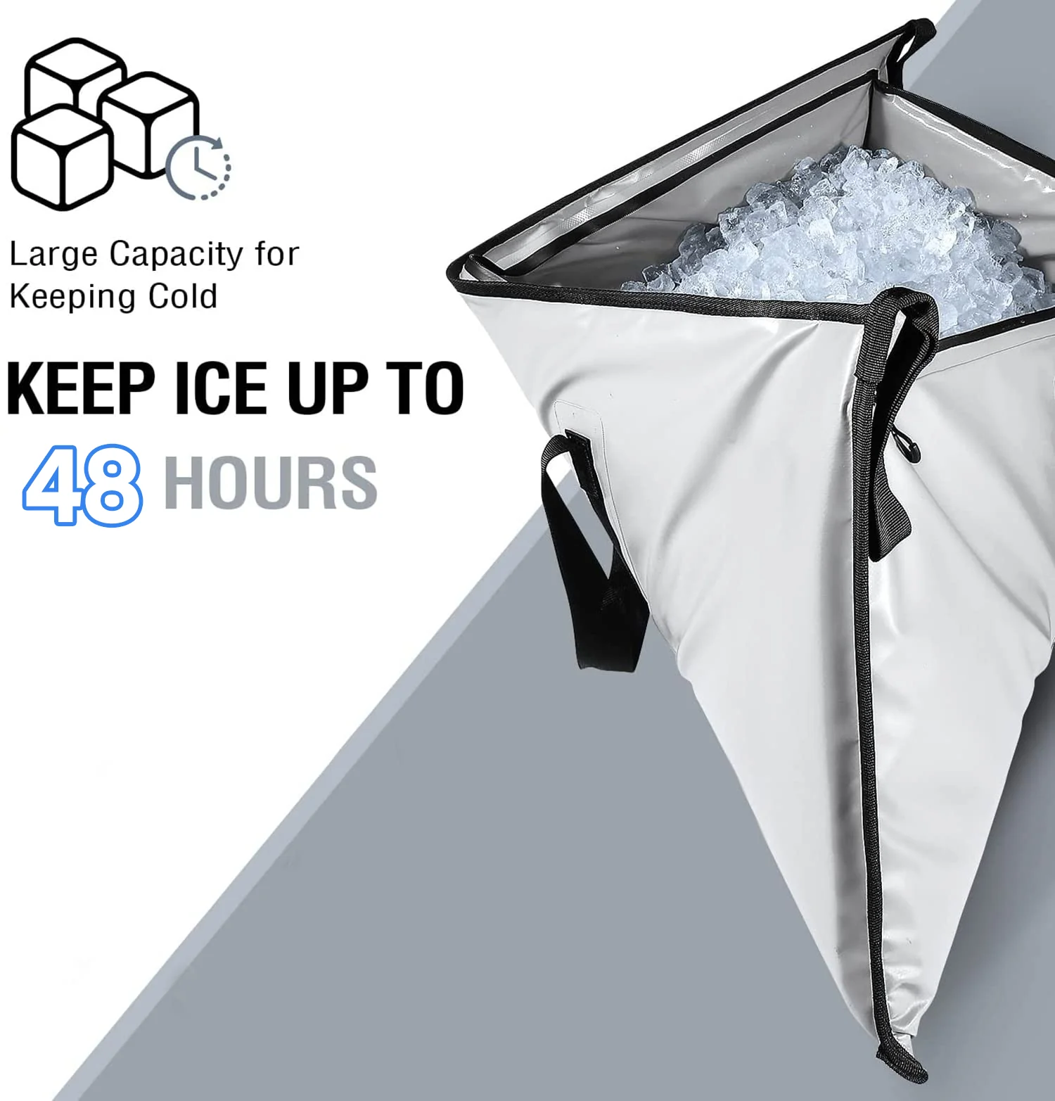 40x18'' Fish Cooler Bag With Waterproof Zipper - Image 6