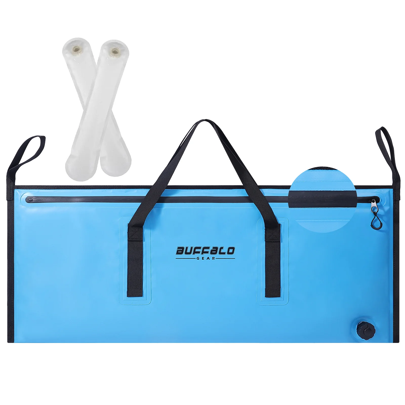 40x18'' Fish Cooler Bag With Waterproof Zipper - Image 8