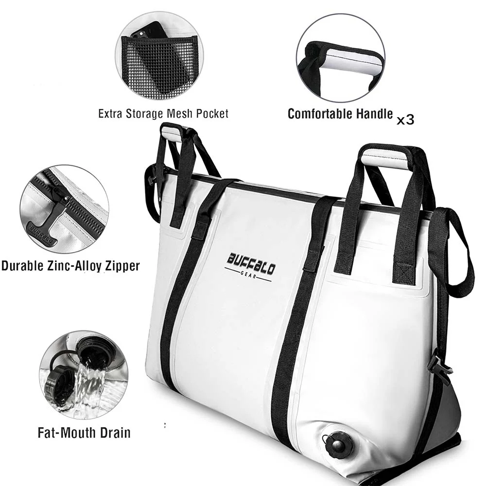 58QT Fish Cooler Bag With Flat Bottom - Image 3