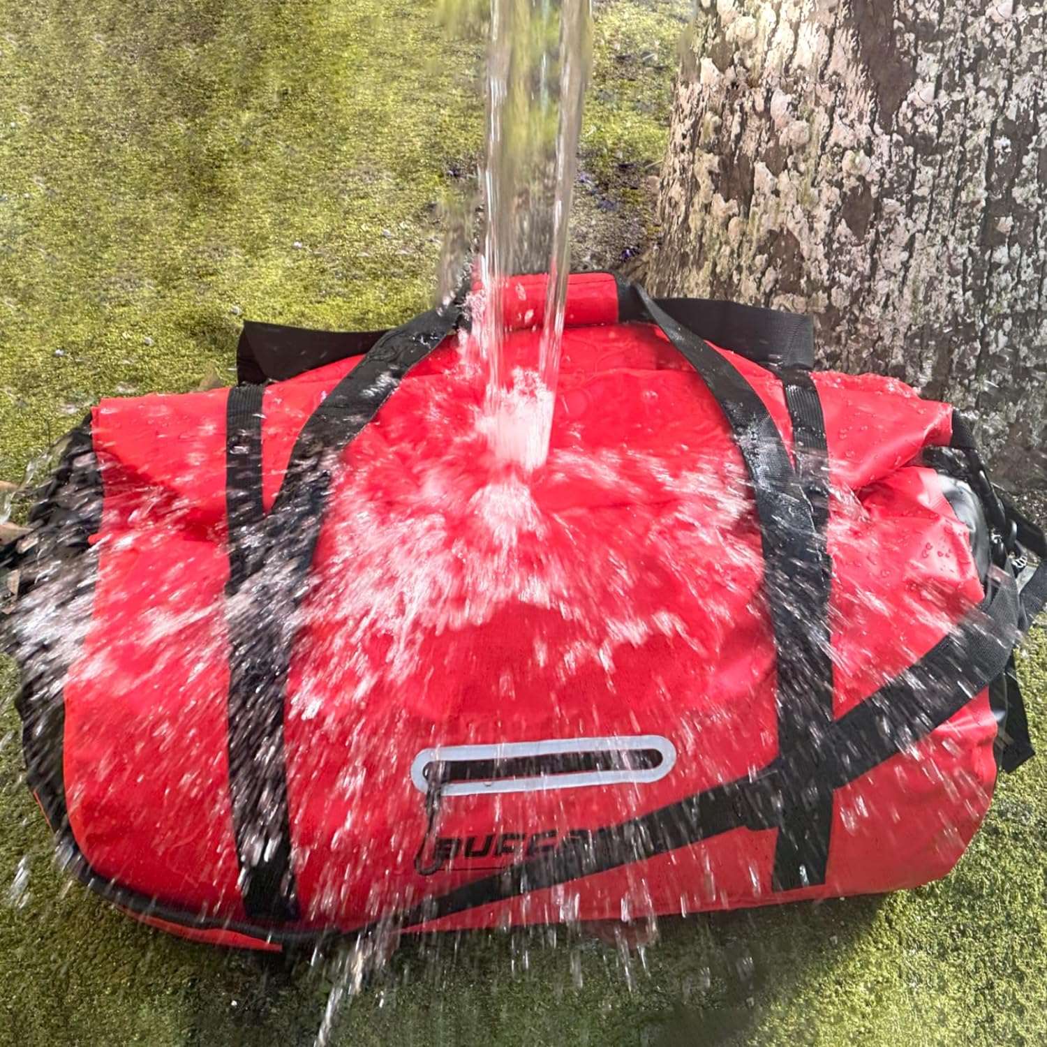 63QT Roll Top Waterproof Duffel Bag - Image 12