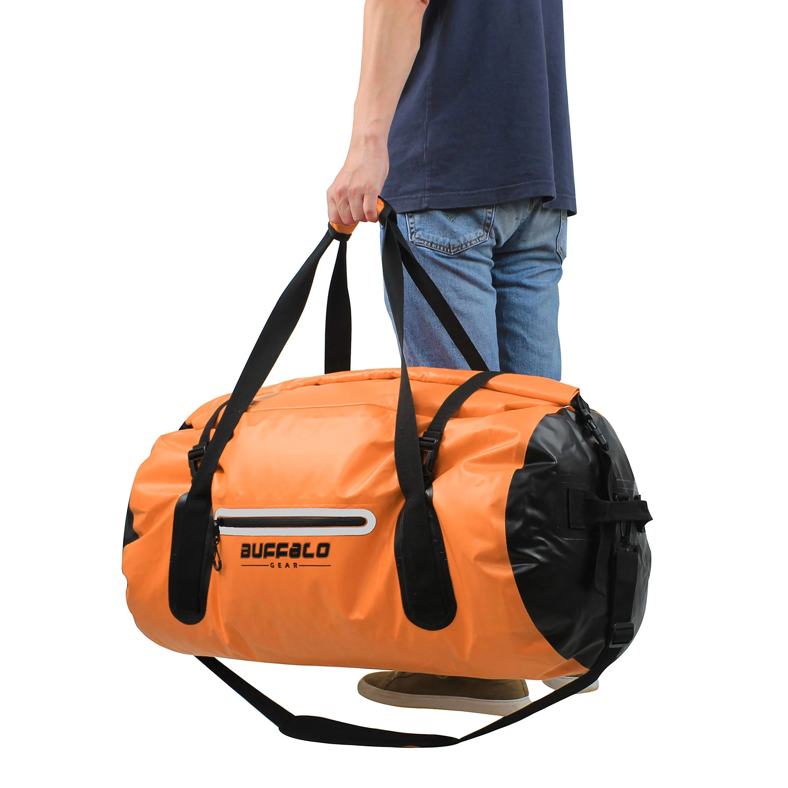 63QT Roll Top Waterproof Duffel Bag - Image 15