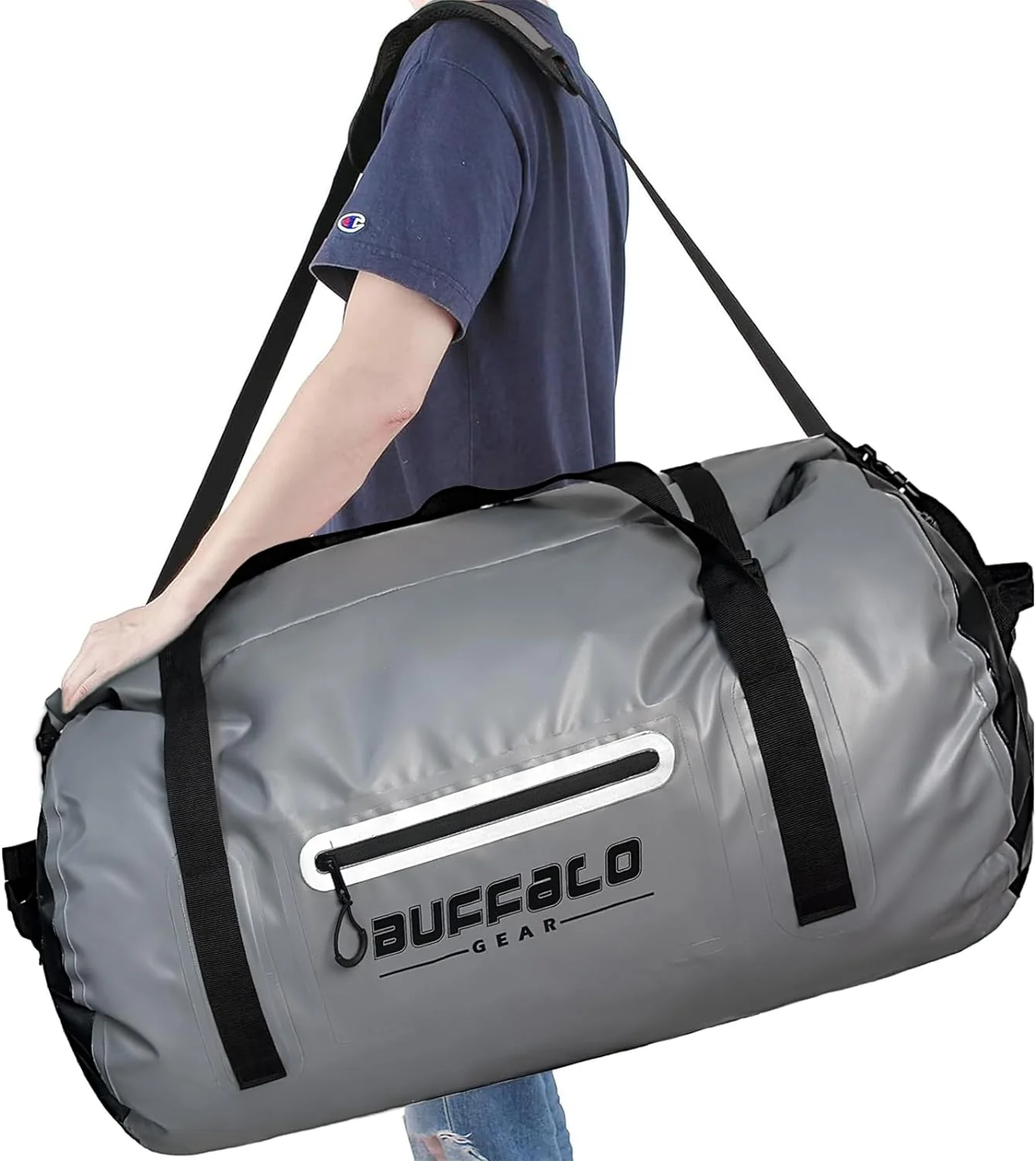 85QT Roll Top Waterproof Duffel Bag - Image 10