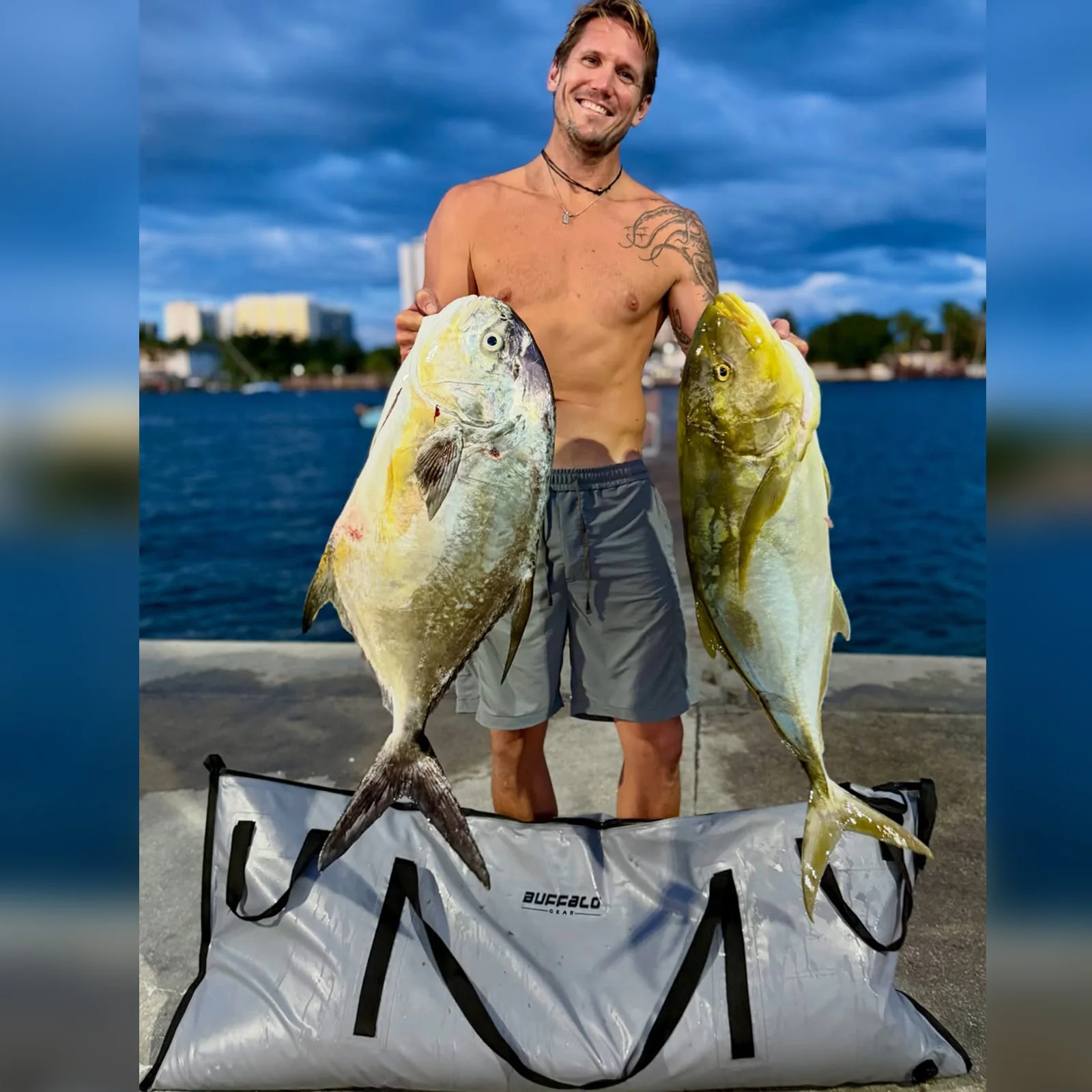 60x24'' Fish Cooler Bag with YKK Zipper - Image 8