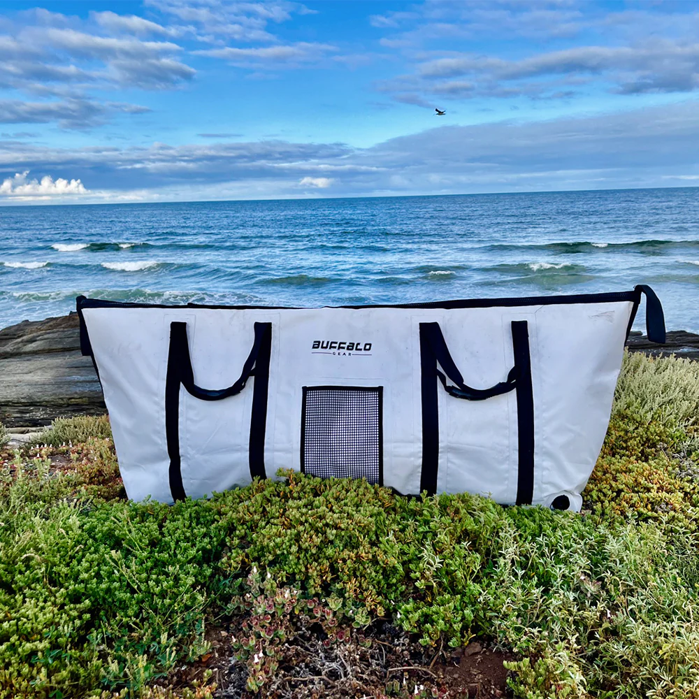 60x20'' Fish Cooler Bag With YKK Zipper, Flat Bottom - Image 6